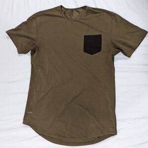 Drop-Cut: LUX Pocket Olive Green Black Pocket